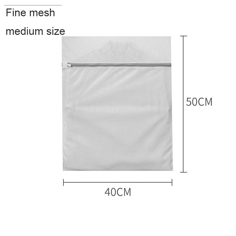 Gray laundry bag, thick and thin mesh bag, laundry for household underwear, and protective bag