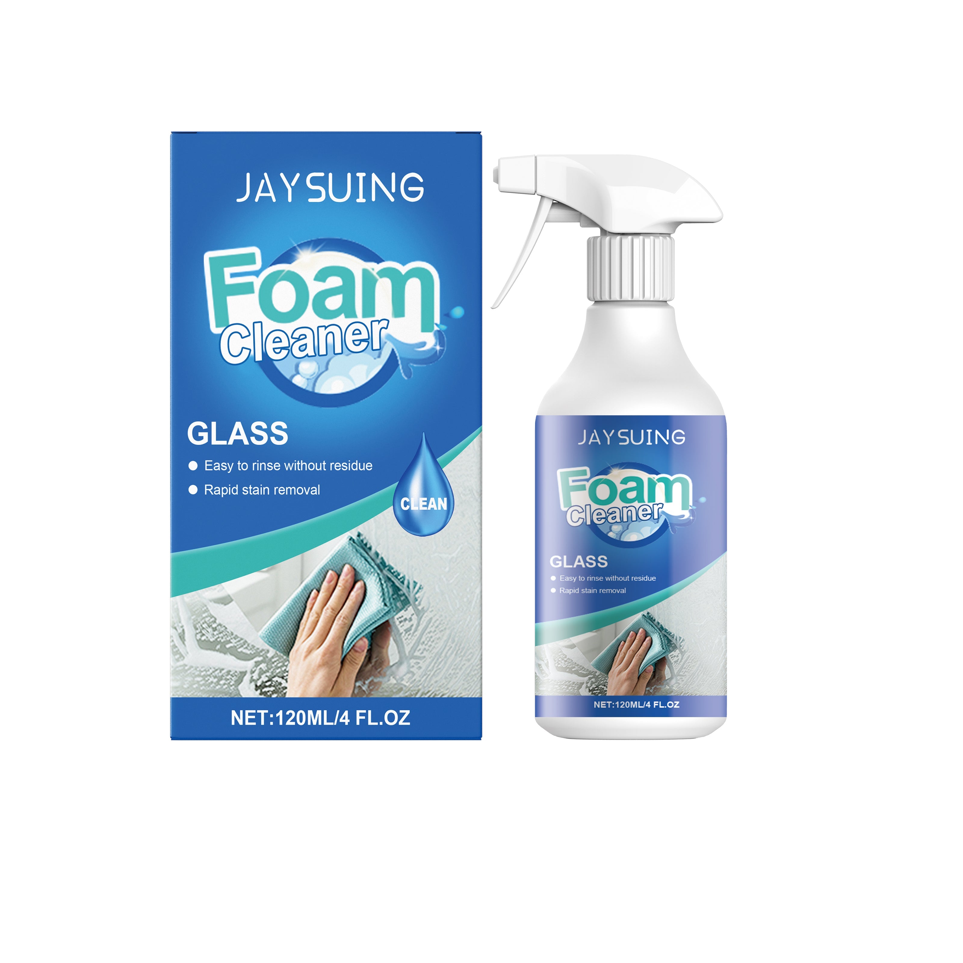 Glass Oil Stain Cleaner Spray