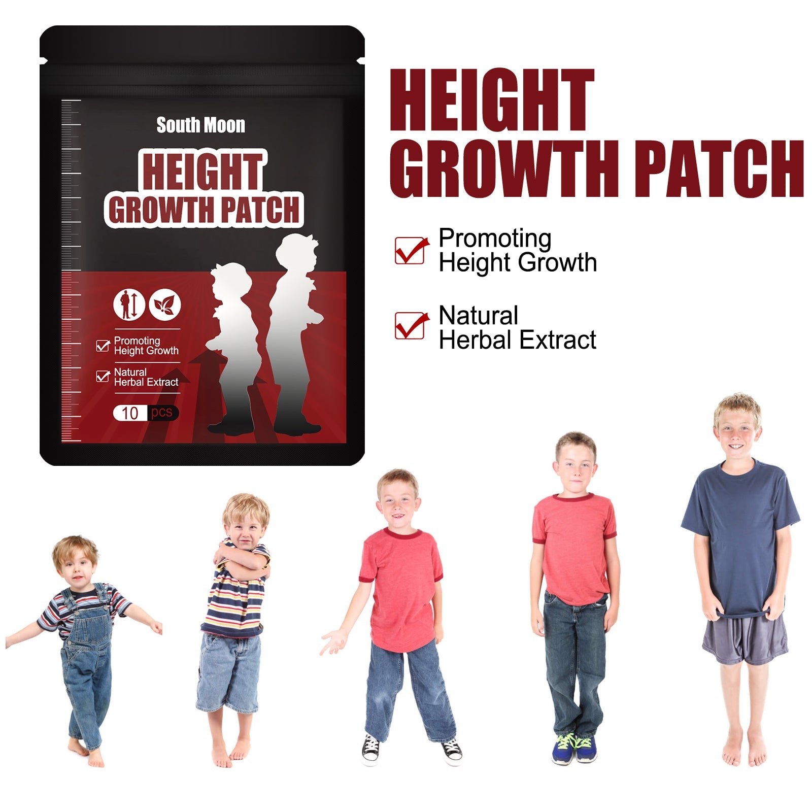 Body Care Growth Stickers, Plantar Acupoint Stimulation Patch For Adults And Children