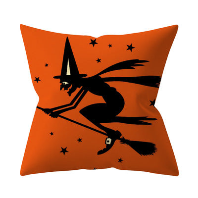 Trick or treat/pumpkin Cushion Cover 45*45cm Happy Halloween Throw Pillow Cover Happy Fall Y&