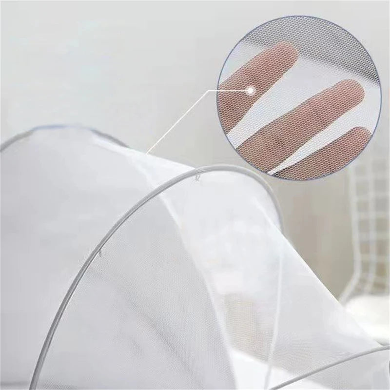 Baby mosquito net cover baby crib Mongolian yurt full face mosquito proof cover children&