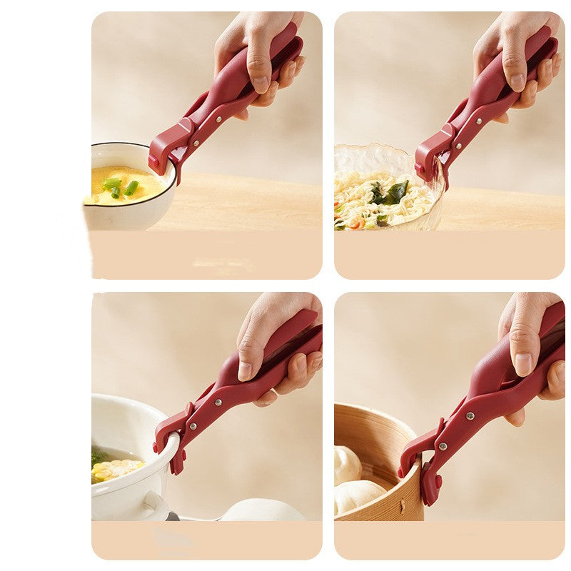 Anti scalding clip silicone anti slip clip multifunctional anti scalding bowl clip creative food kitchen tool