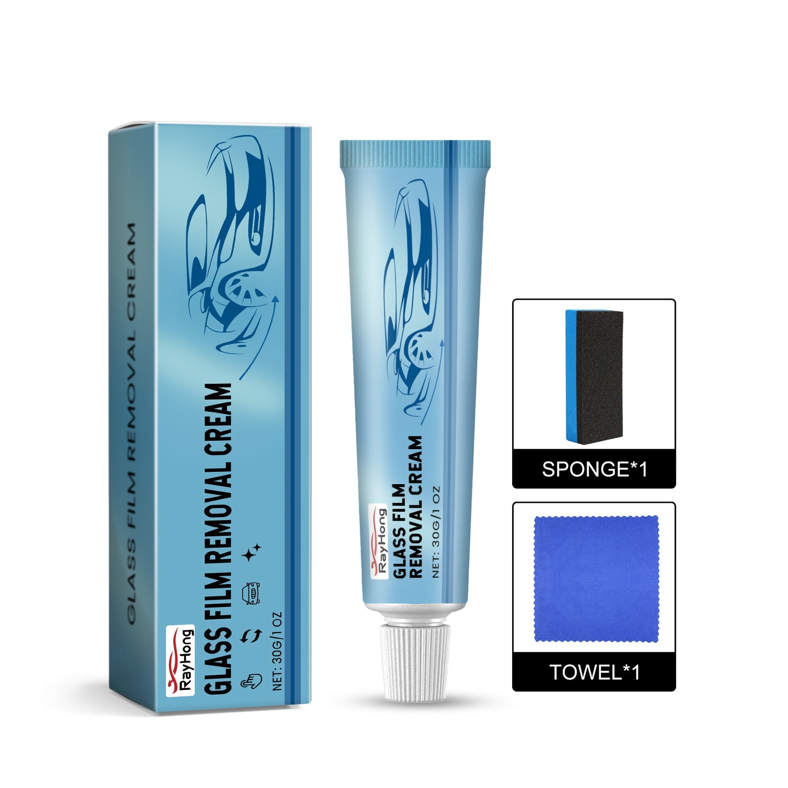 Car Glass Anti-Rain Coating Cleaner