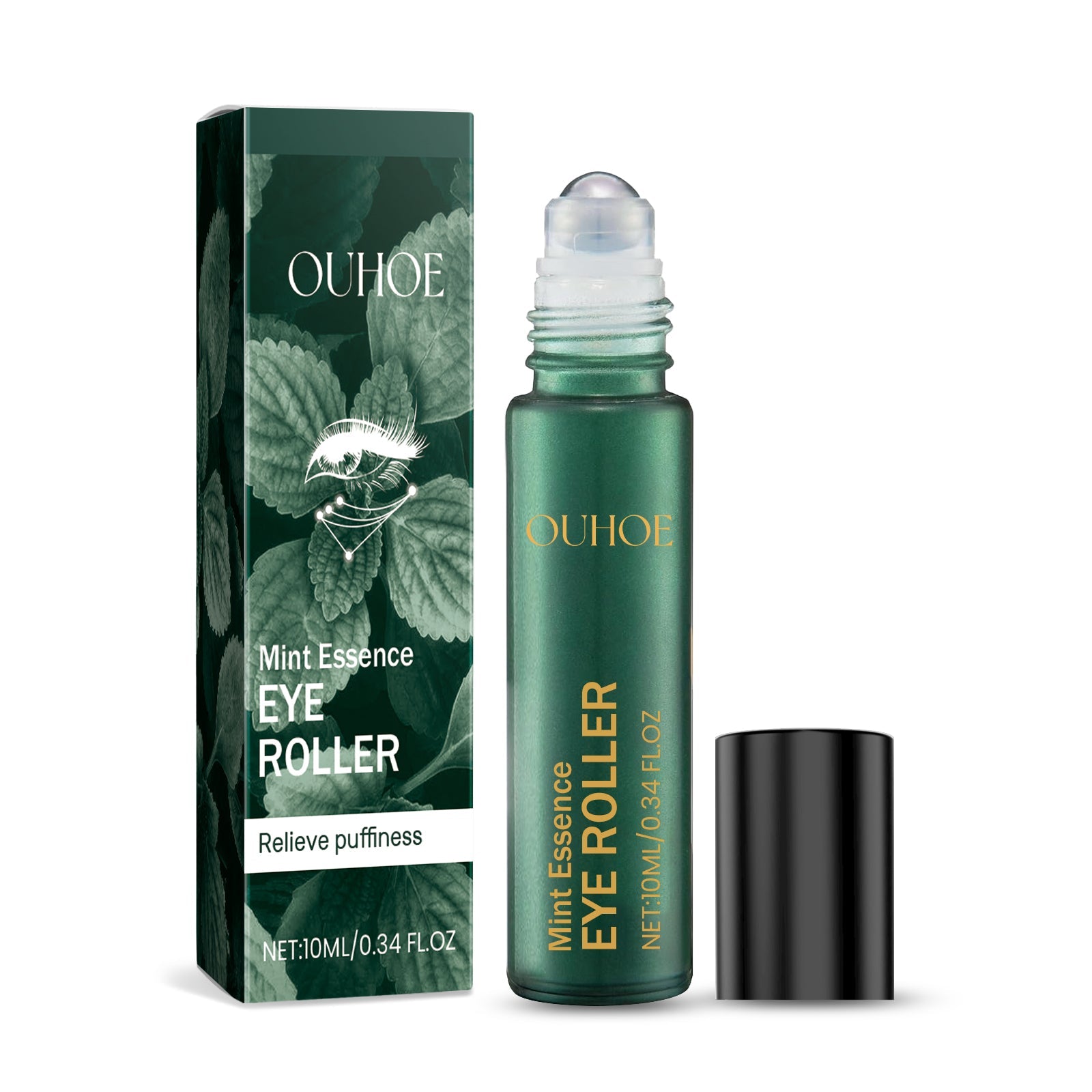 Mint Essence Eye Roller, Fade Fine Lines Crow&