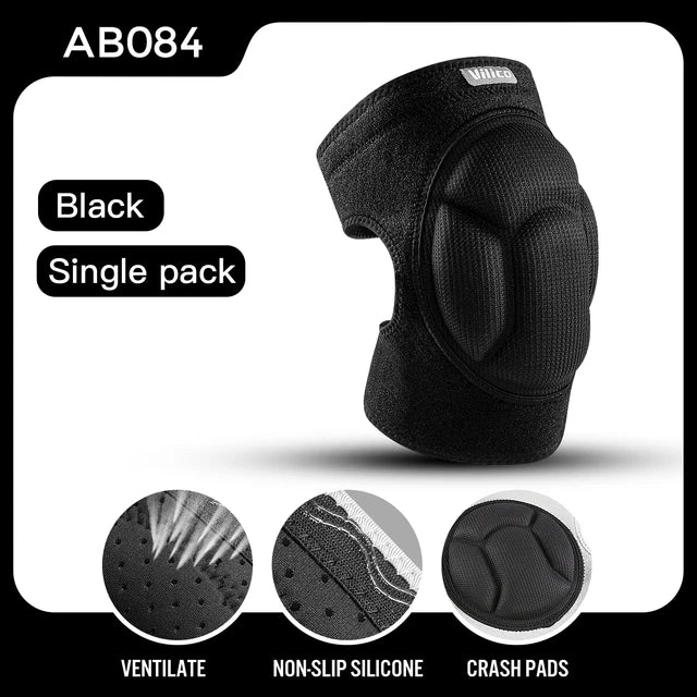 Running basketball cushioning decompression breathable comfortable Velcro sports collision protection leg protection knee protection 