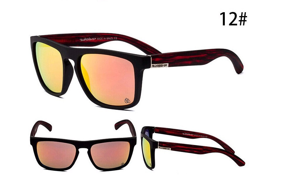 QUISVIKER Brand New Polarized Glasses Men Women Fishing Glasses Sun Goggles Camping Hiking Driving Eyewear (C7-C12)