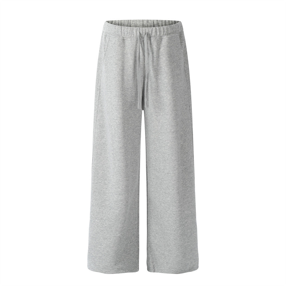 Street Trend Loose Straight Leg Long Pants Men&