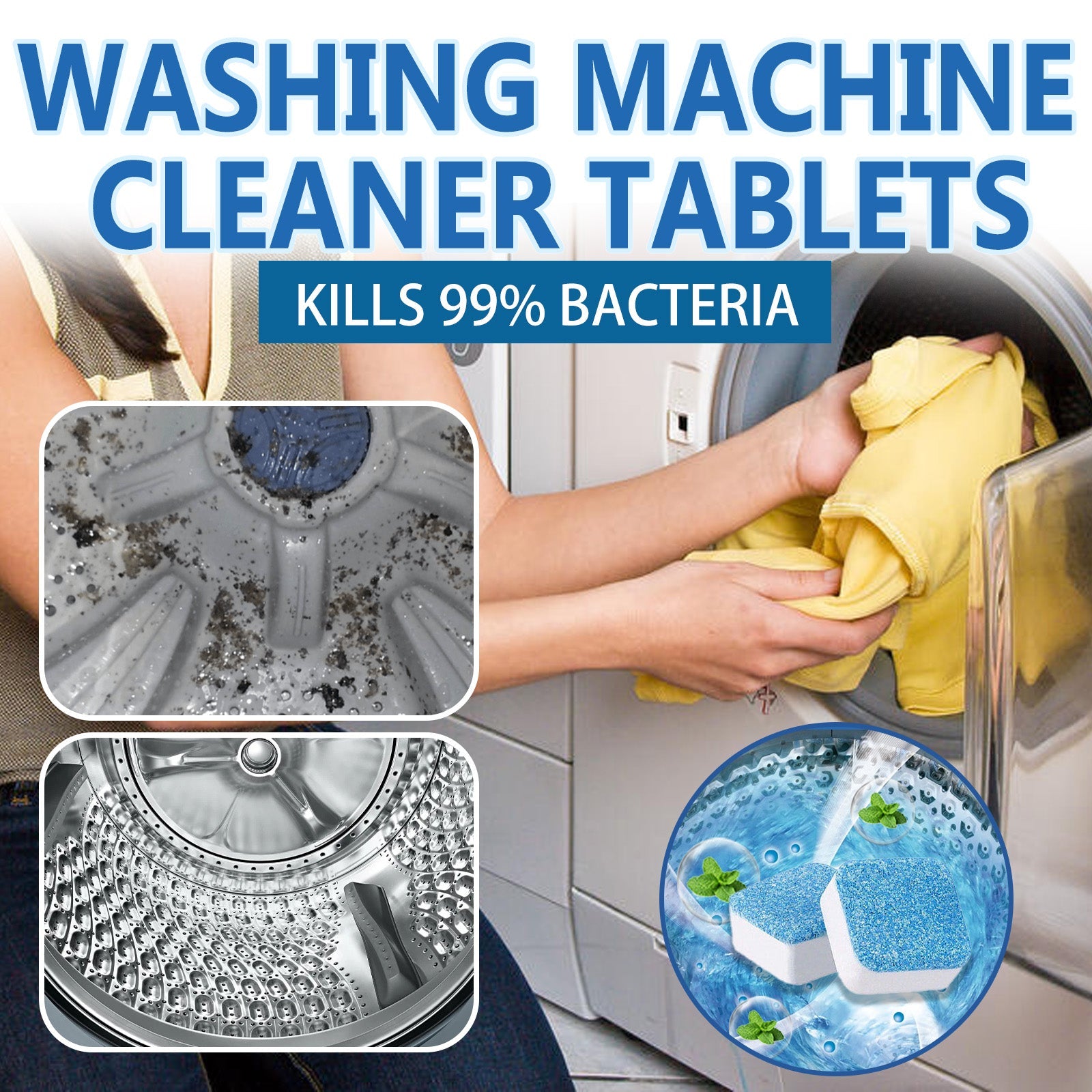 Washing Machine Cleaning Tablets