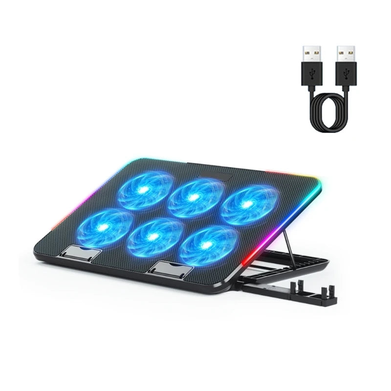 Laptop Cooling Pad 6-Fan