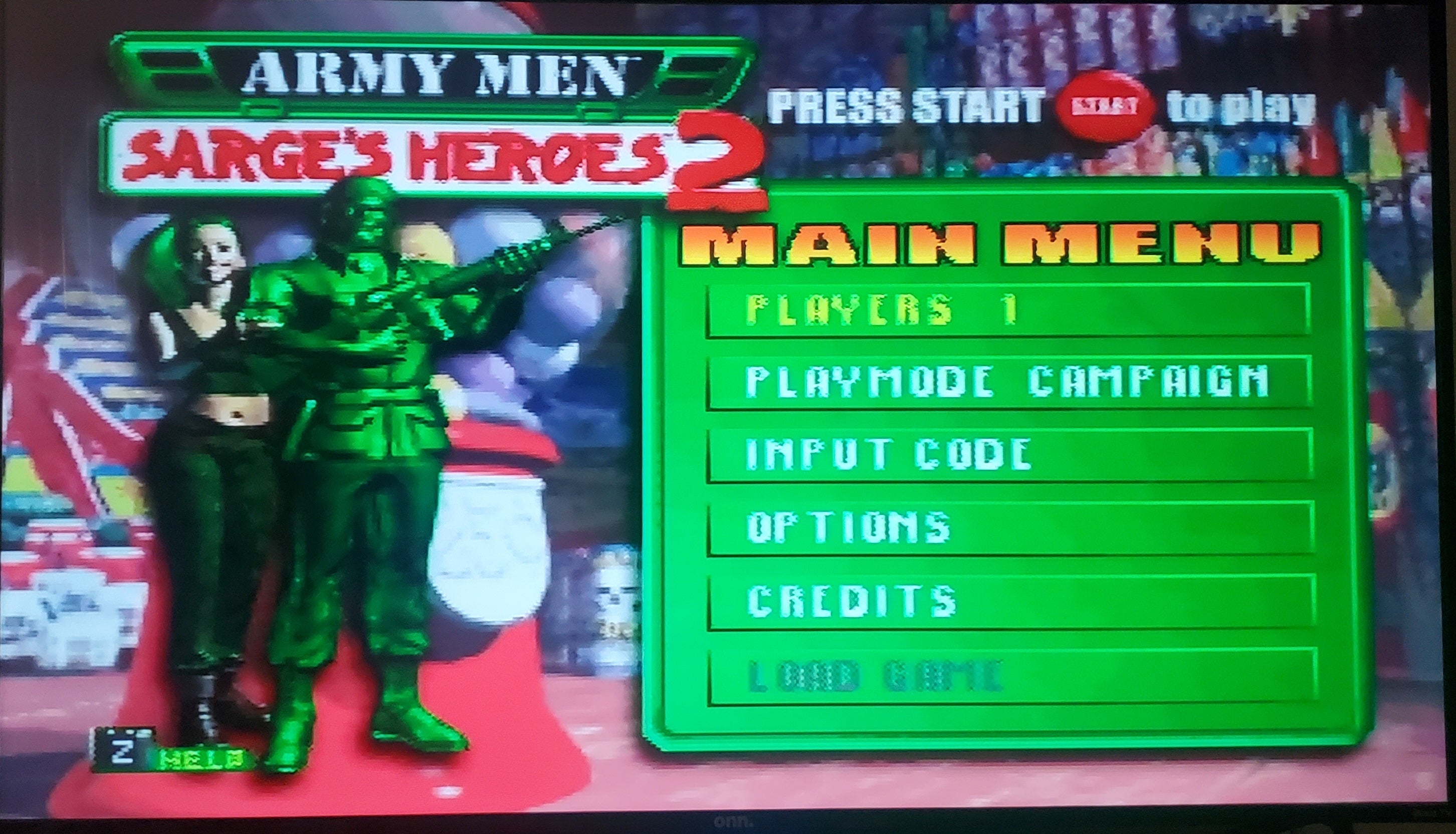 Army Men Sarge&