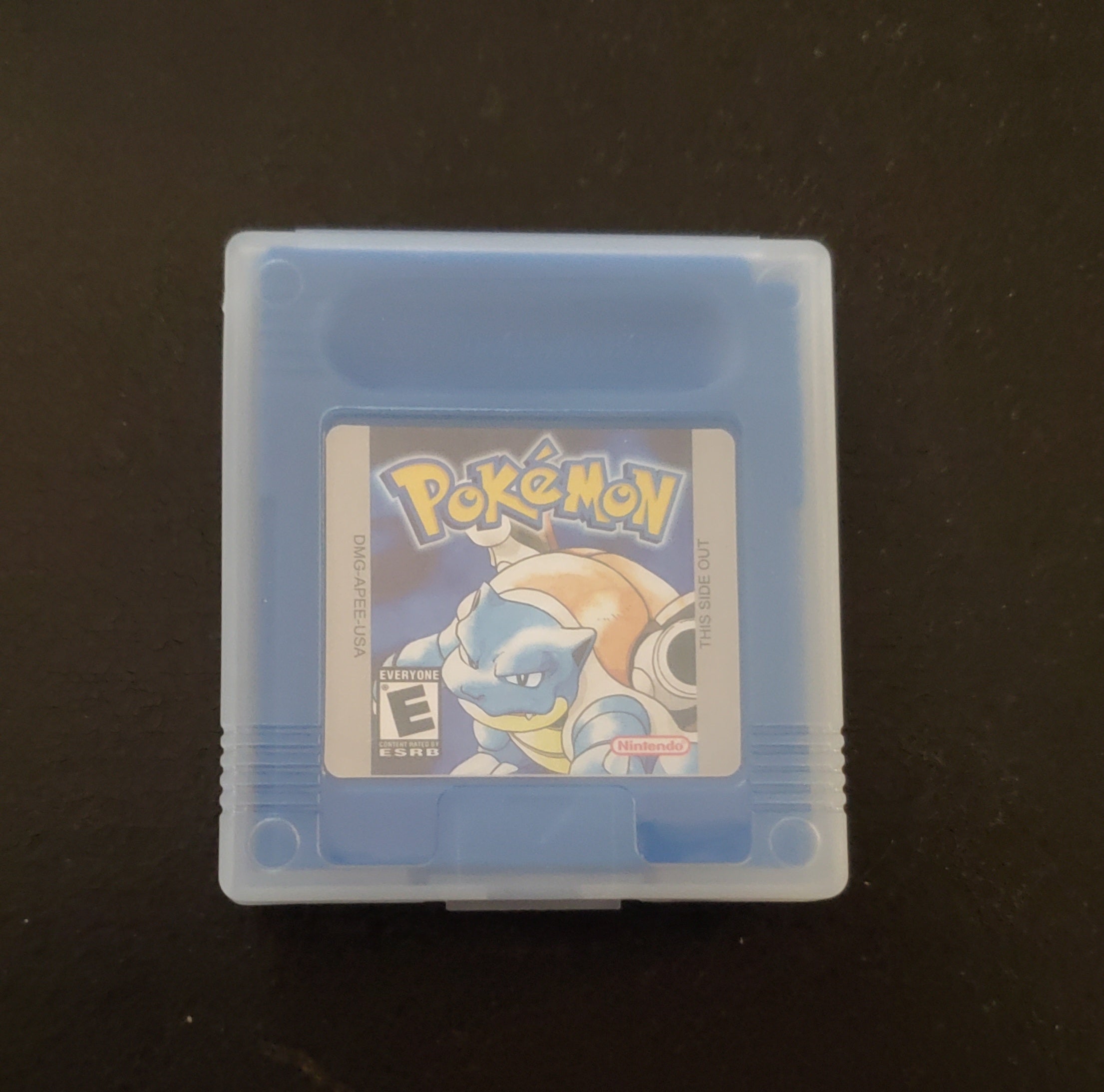 Pokemon Blue GBC Video Game Cartidge Game Boy Color 1998