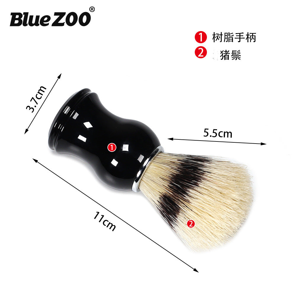 Shaving Brush Shaving Brush Metal Resin Grip Bluezoo Men&