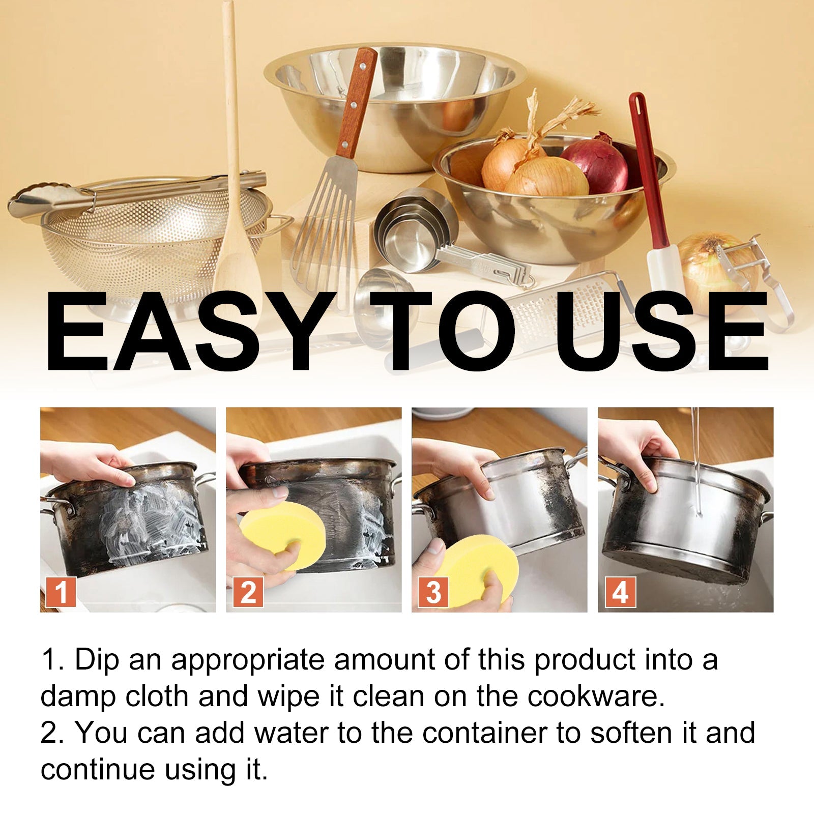 Faucet Stainless Steel Rust Cleaner