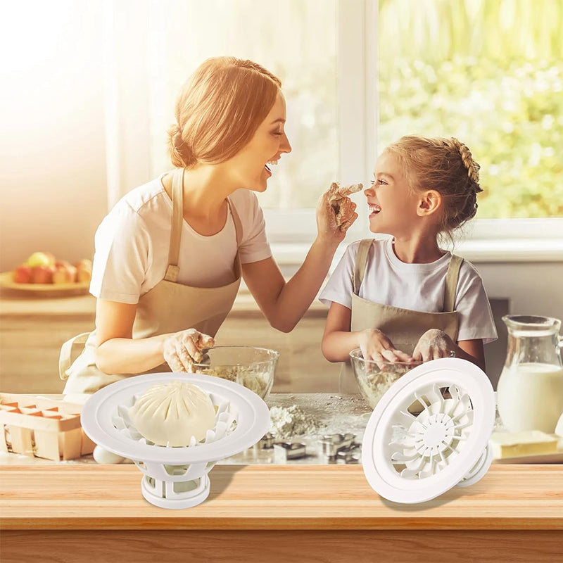 Plastic Baozi & Dumpling Maker - Easy Home Kitchen Tool for Deliciousness