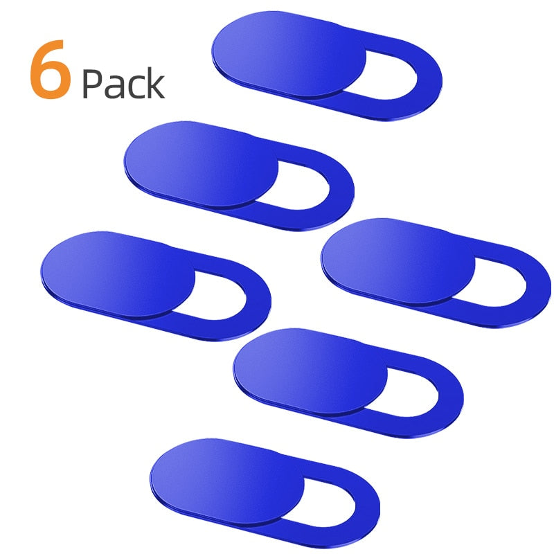 6Pcs/lot WebCam Cover Shutter Magnet Slider Plastic For iPhone Web Laptop PC For iPad Tablet Camera Mobile Phone Privacy Sticker