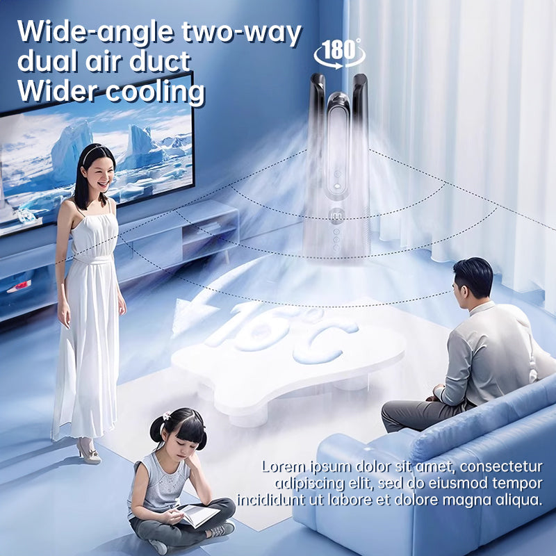Portable Mist Tower Fan 6-Speed