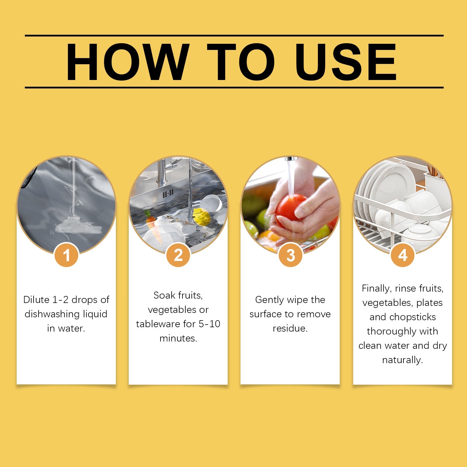 Fruit & Veggie Wash Cleaner