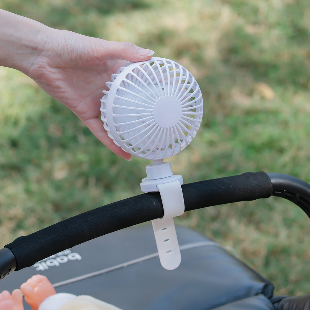 Stroller Fan Portable Small Children&