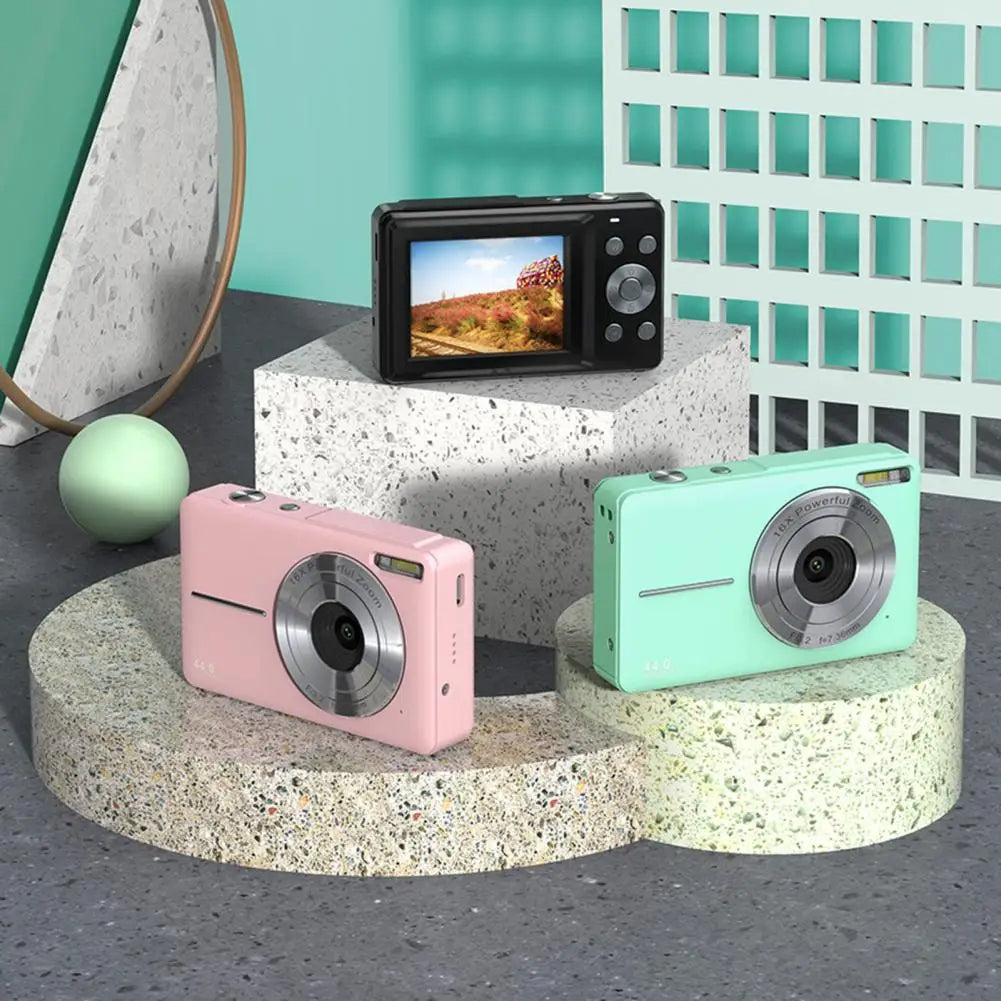 FHD 1080P Digital Camera Compact Portable Digital Camera for Photography for Kid Adult Camcorder Camera