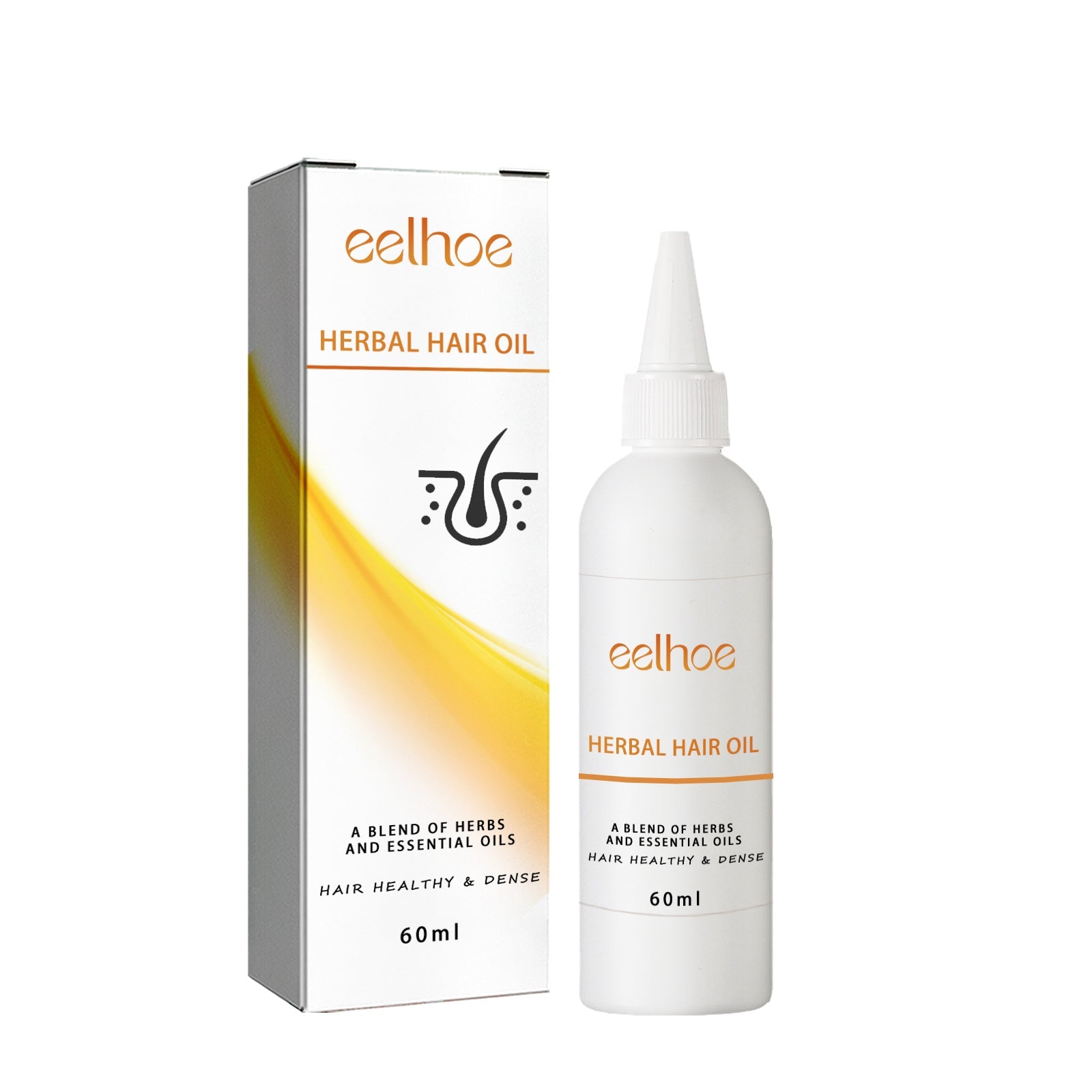 Herb Thickening Hair Oil, Repairing Dry Hair, Moisturizing And Smoothing Hair And Hair Conditioning Oil
