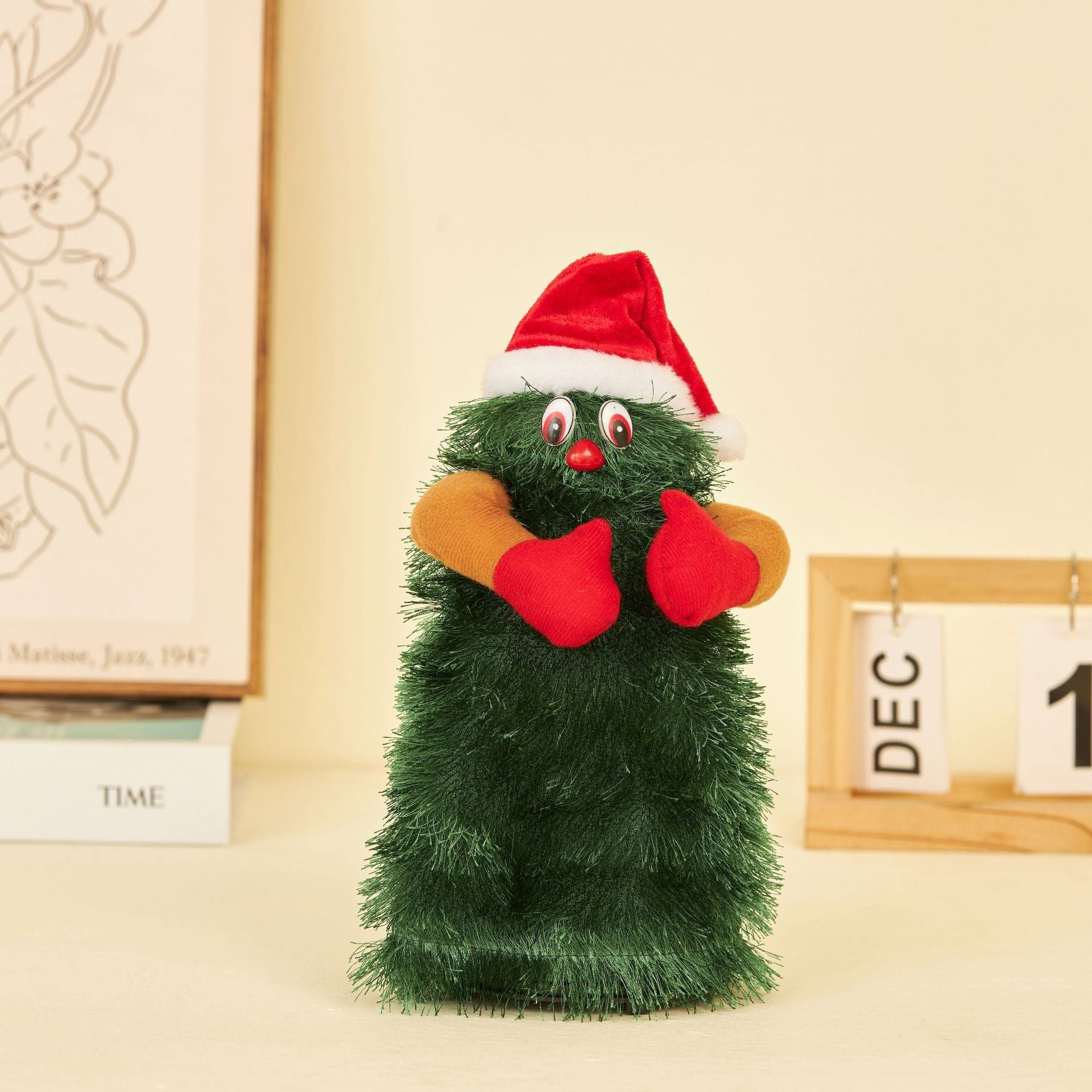 Dancing Christmas Tree Swinging and Rotating Music Electric Children&