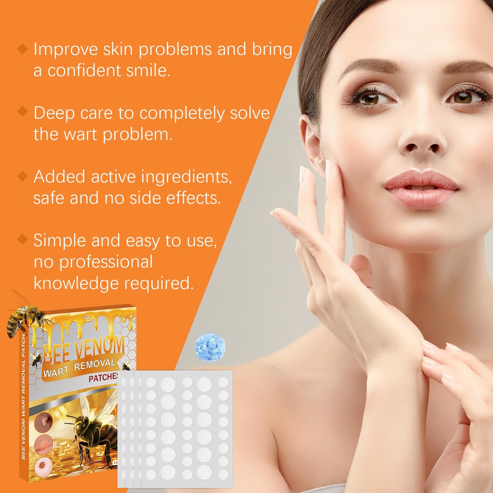 Keyu Patch Gentle Cleansing Body Skin Care Improve Skin Smooth Skin Repair Patch