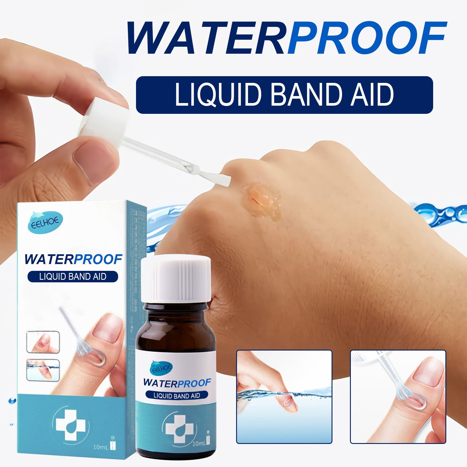 Skin Repair Patch, Waterproof, Secure And Gentle Skin Repair Daily Care