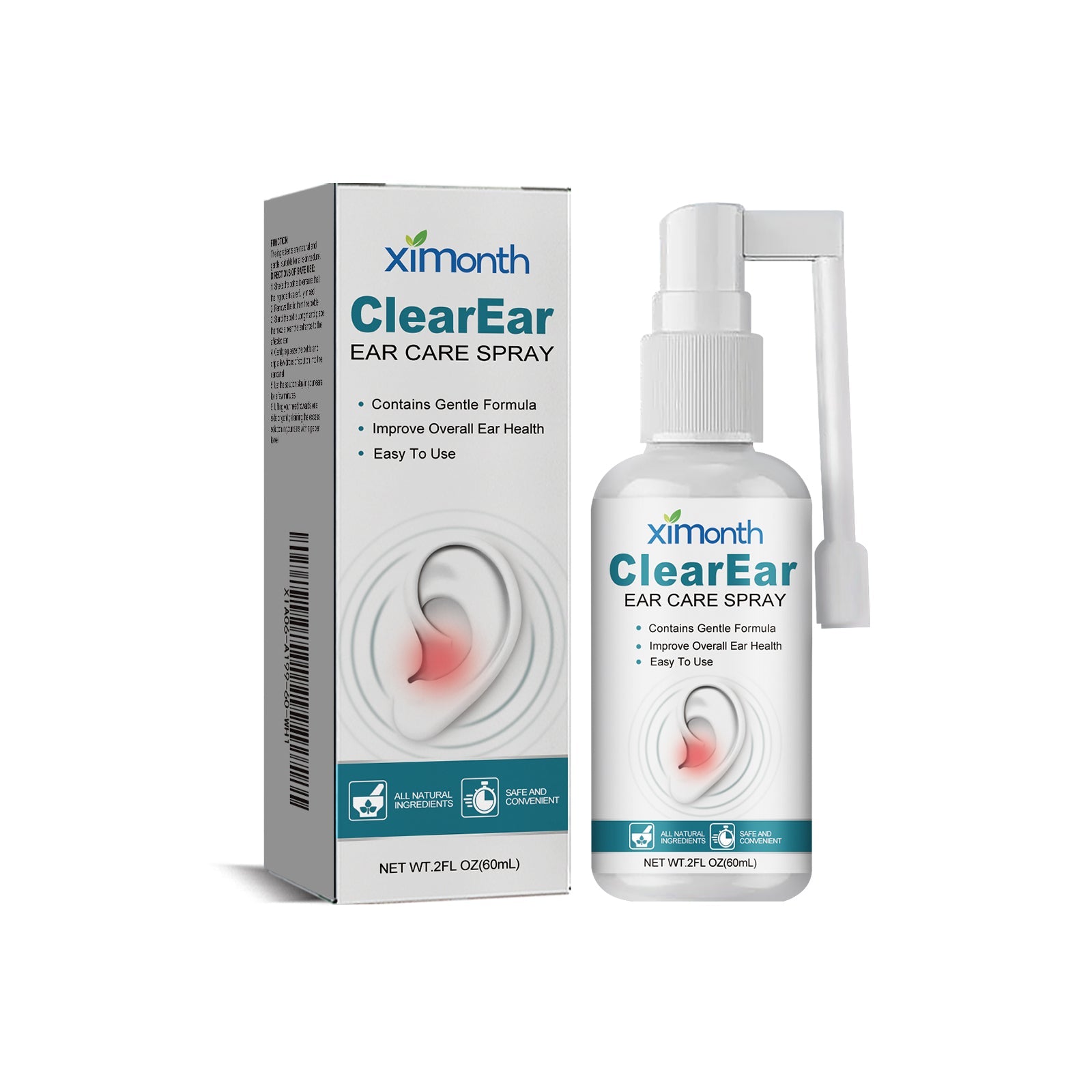 Tinnitus Care Spray For Lightheadedness, Tinnitus, Back And Ear Discomfort