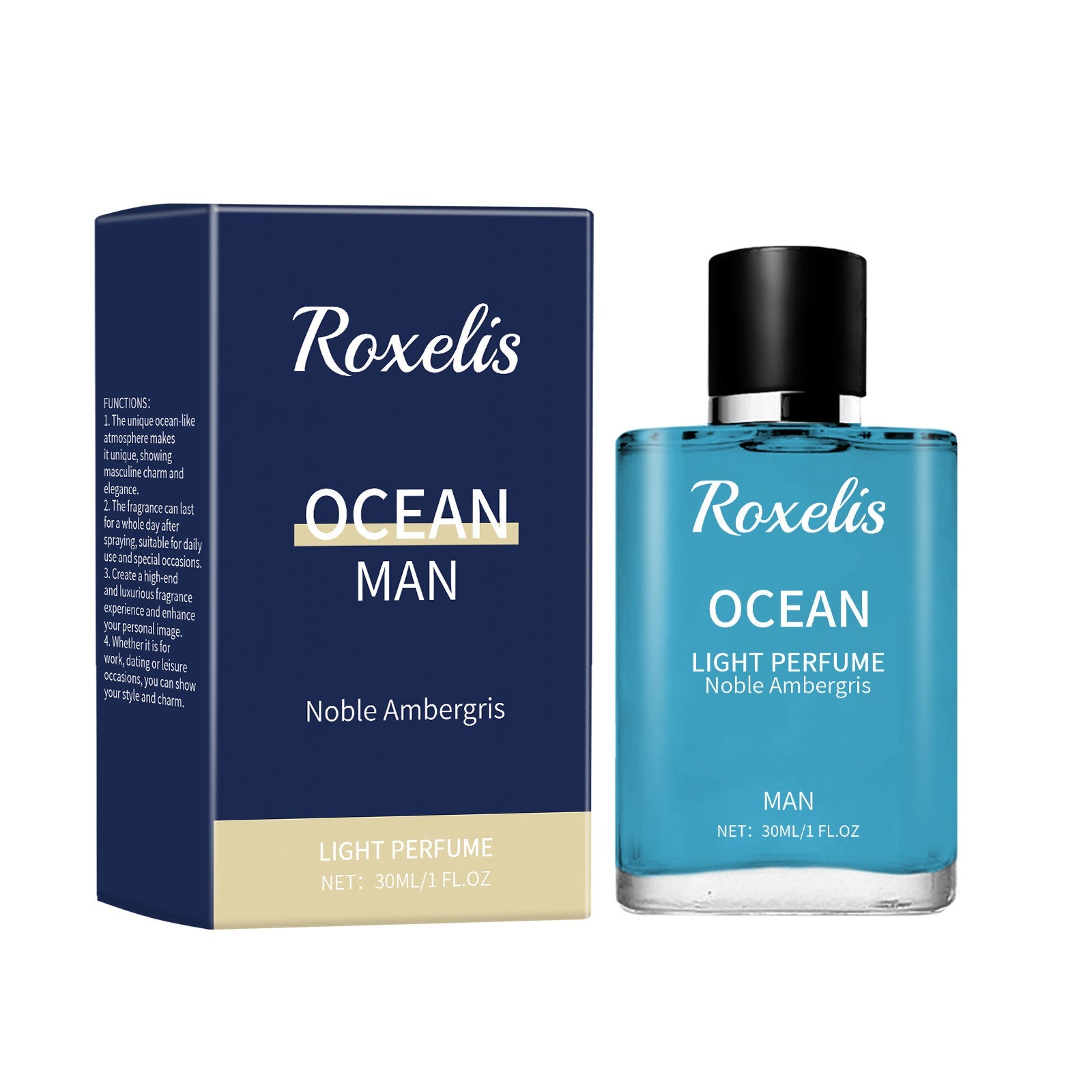 Ambergris Blue Ocean Perfume Men&