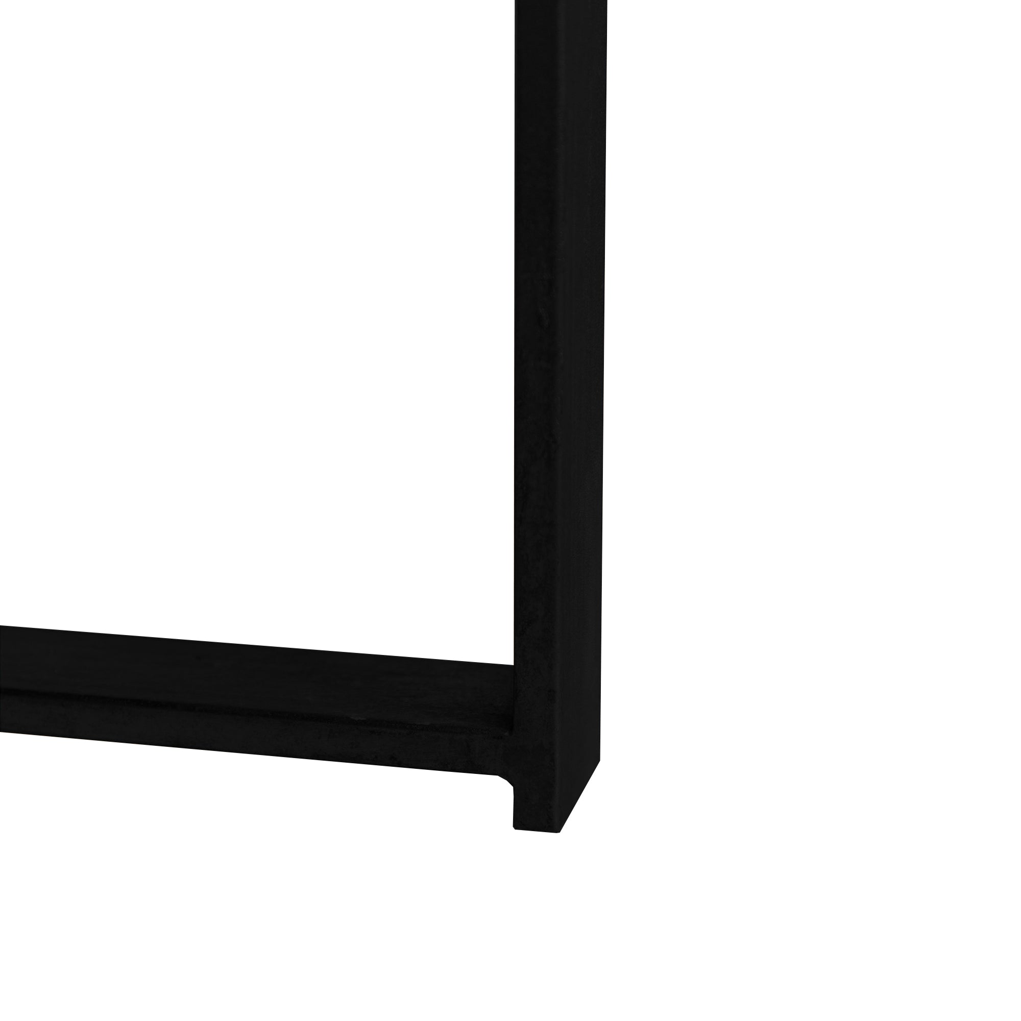 31.29"Modern Retro Splicing Round Coffee Table Fir Wood Table Top with Cross Legs Metal Base(Same SKU:W757123560)