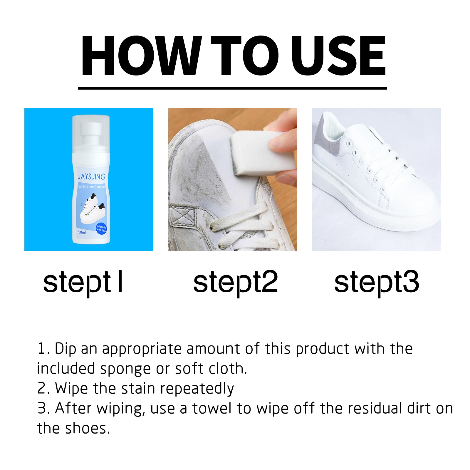 White Shoe Cleaner