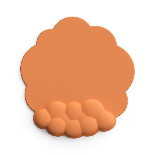 Mouse pad with wrist rest keyboard cloud anti-slip memory foam desktop office gamer mouse wrist rest