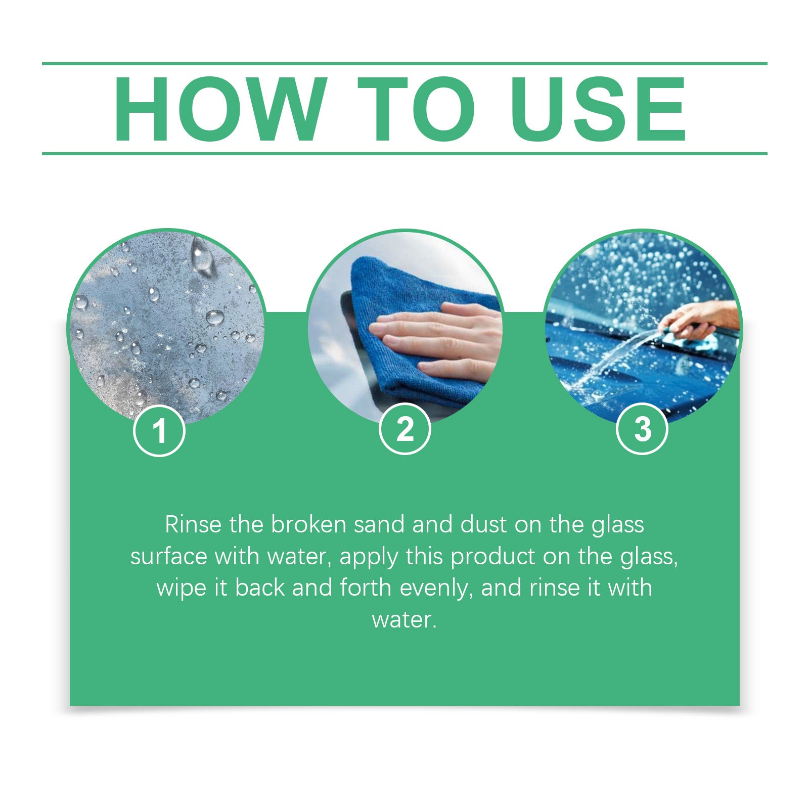 Car Glass Rain-Proof Coating Cleaner