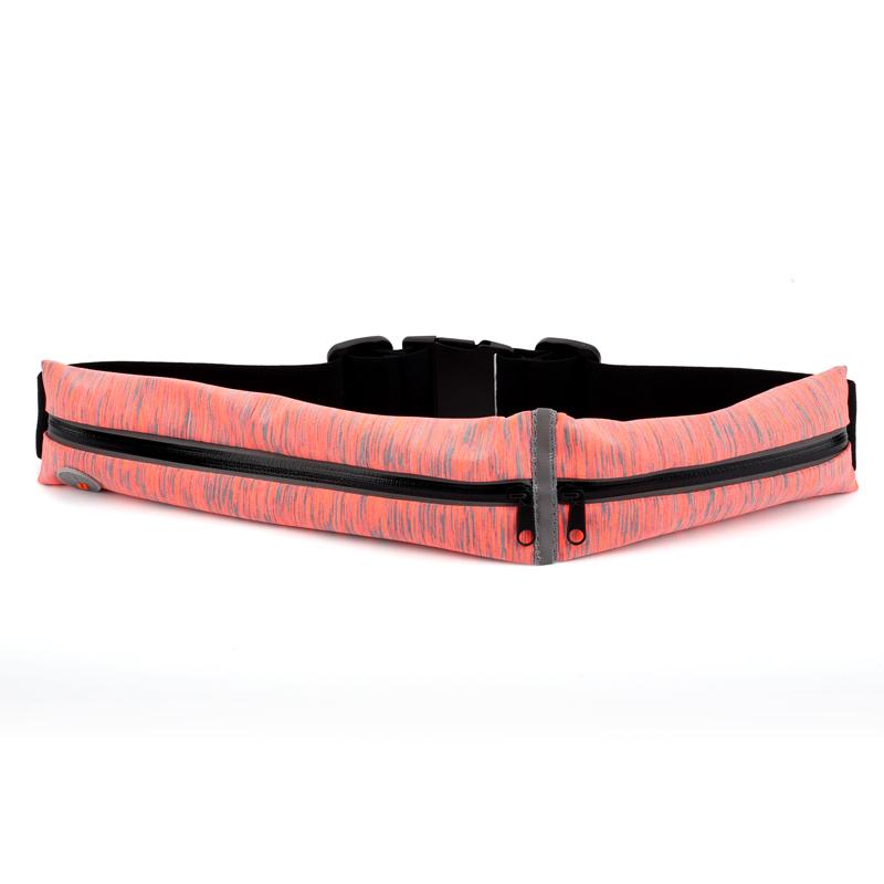 Yipinu Sports Running Waist Bag Outdoor Waterproof Reflective Belt Jogging Gym Fitness Runner