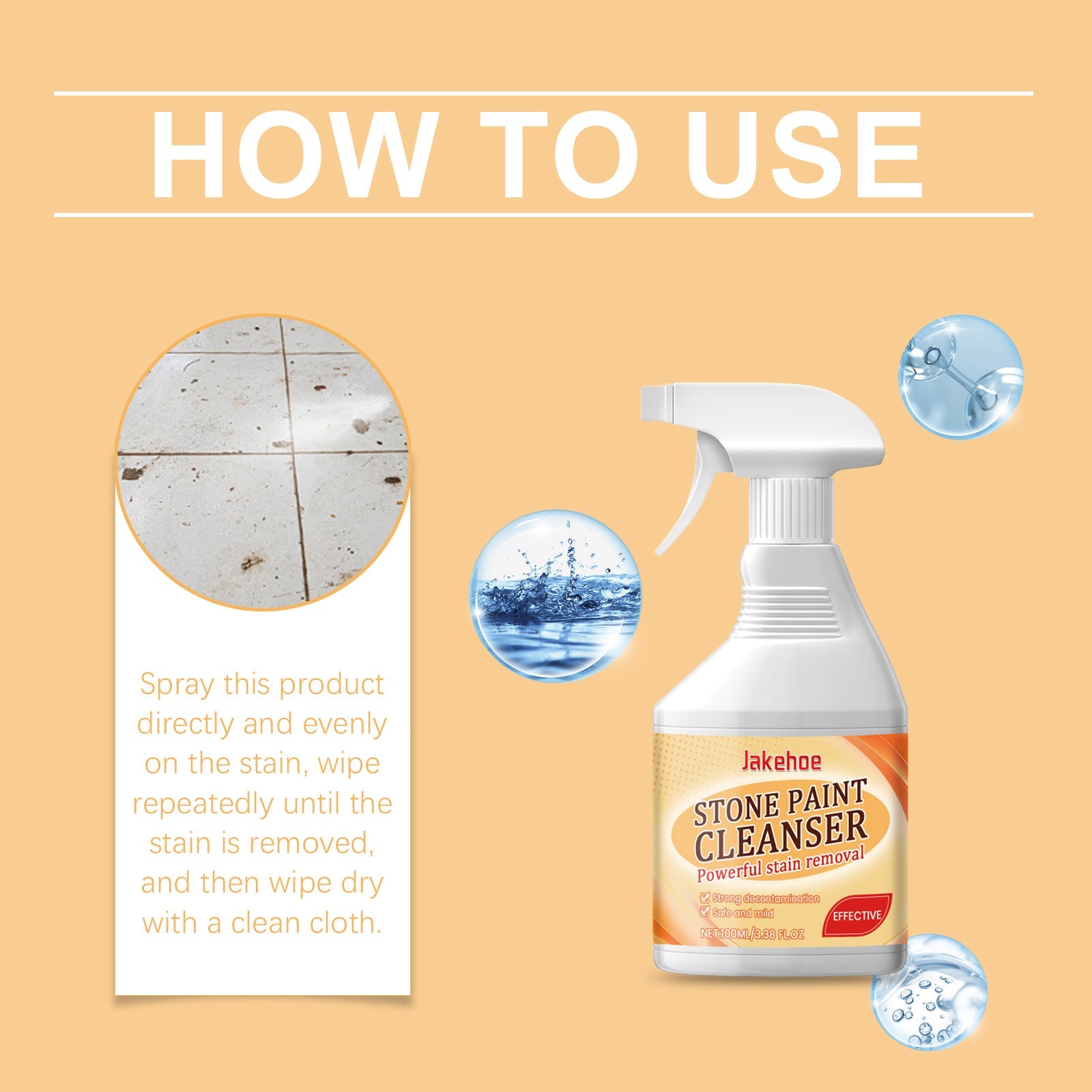 Stone Paint Polish Cleaner