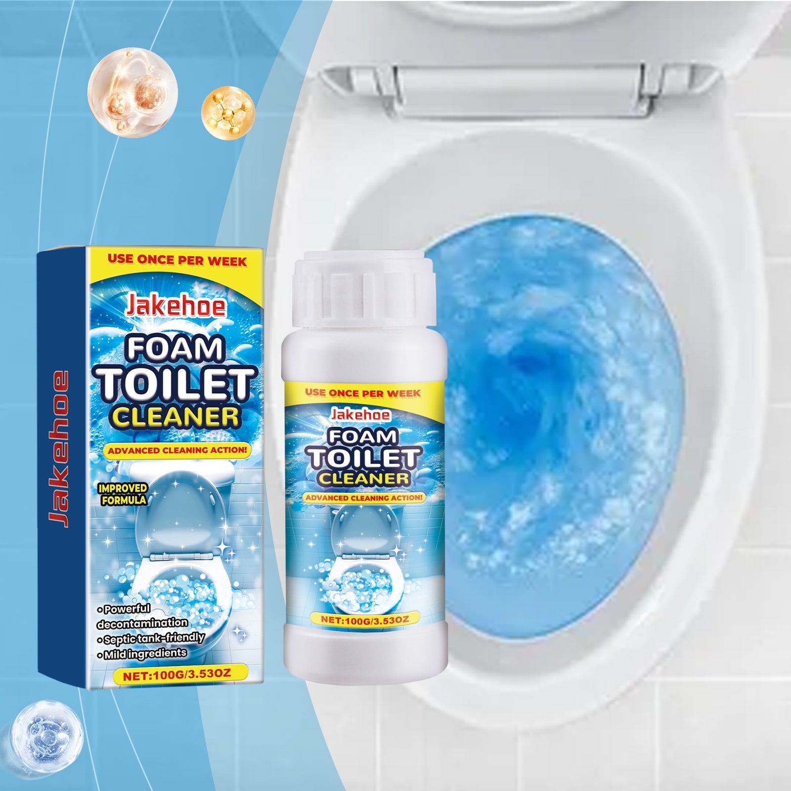 Foam Toilet Bowl Cleaner