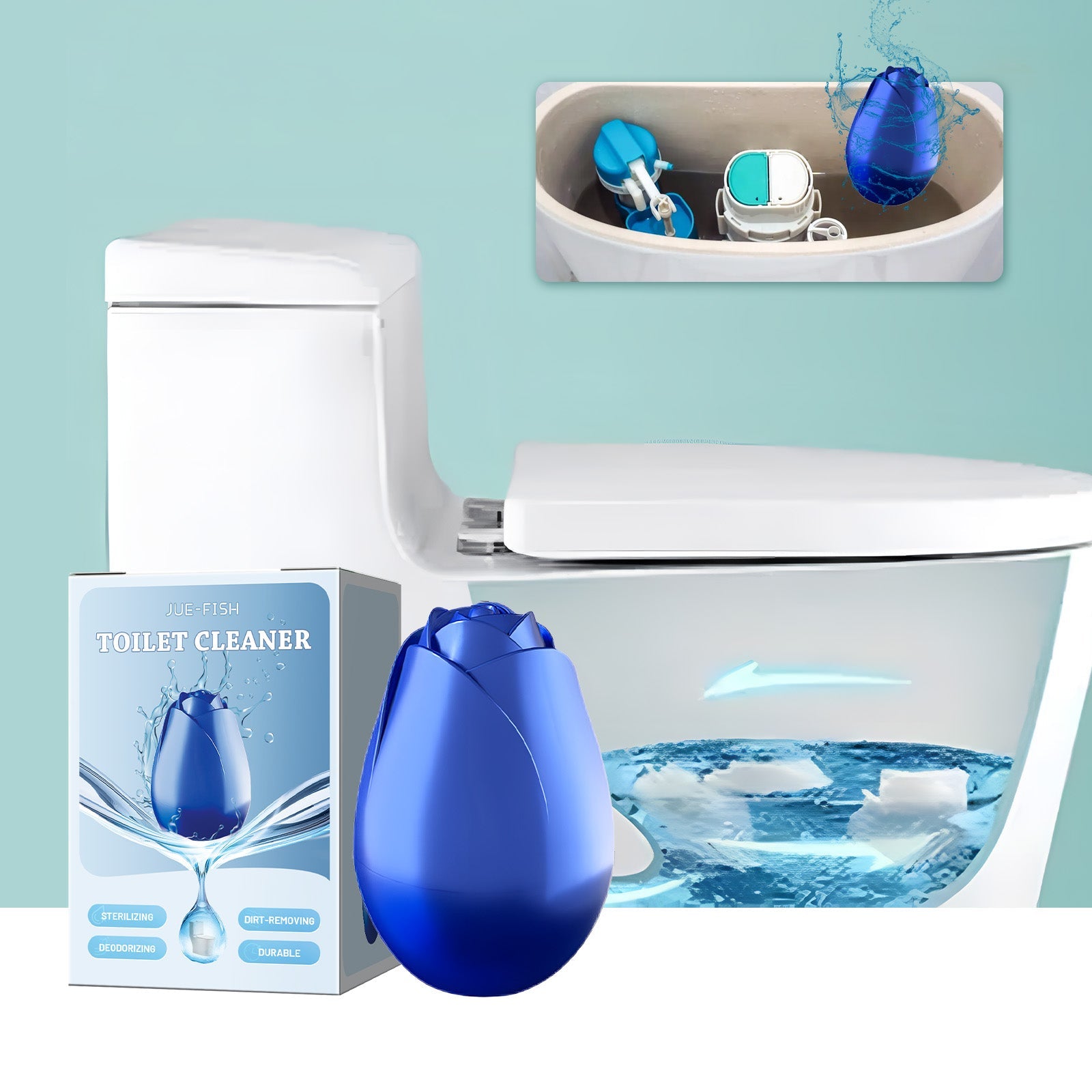 Toilet Descaling Fragrant Cleaner