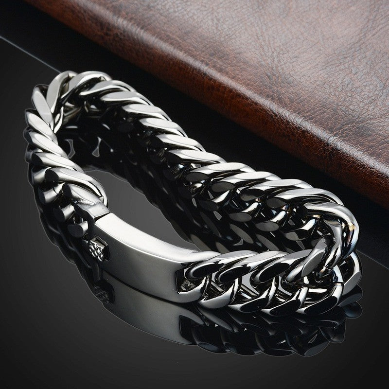 Fashionable 18K gold plated men&