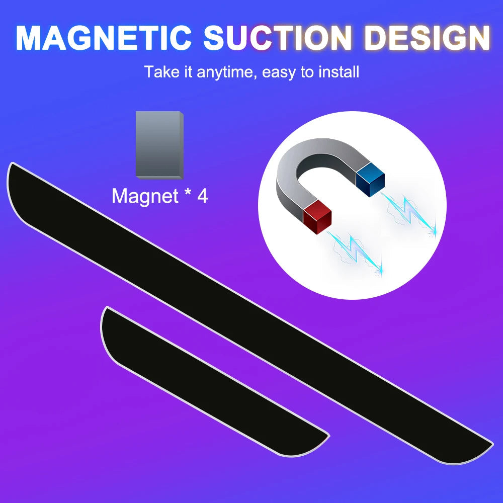 Acrylic Universal Car Led Welcome Pedal Light Led Moving Door Scuff Led Door Sill Scuff Plate car logo 4PCS Set