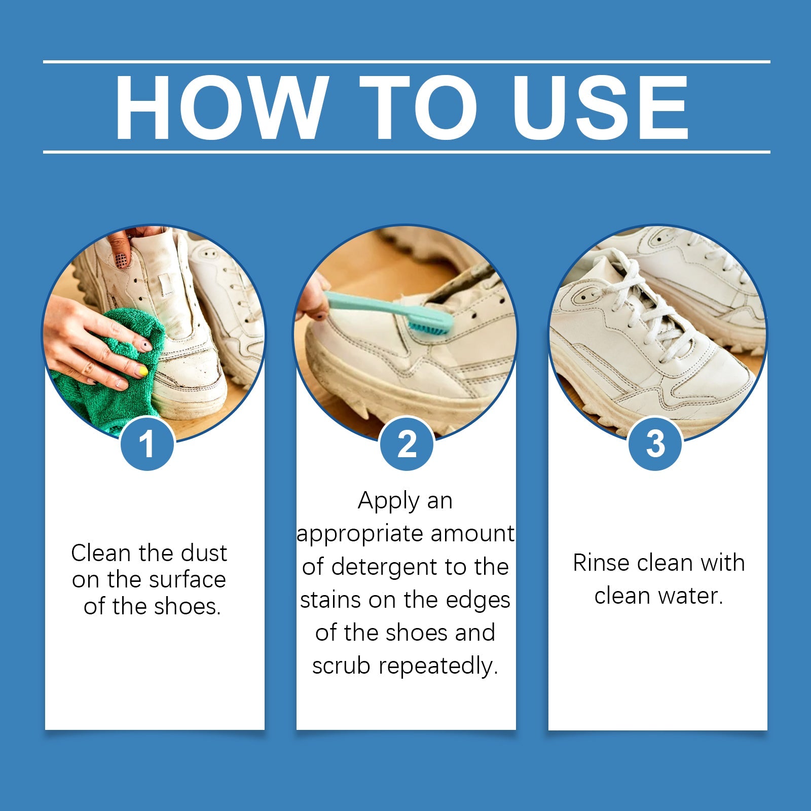 White Shoe Whitening Cleaner