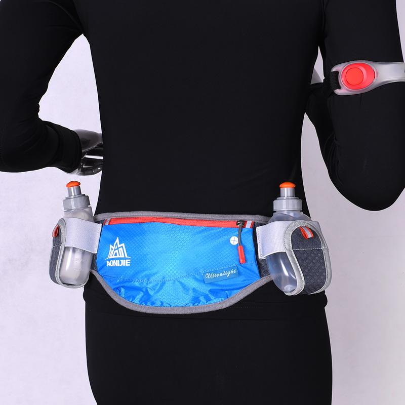 AONIJIE Running Waist Pack Lightweight Outdoor Sports Racing Hiking Gym Fitness Hydration Belt Water Bottle