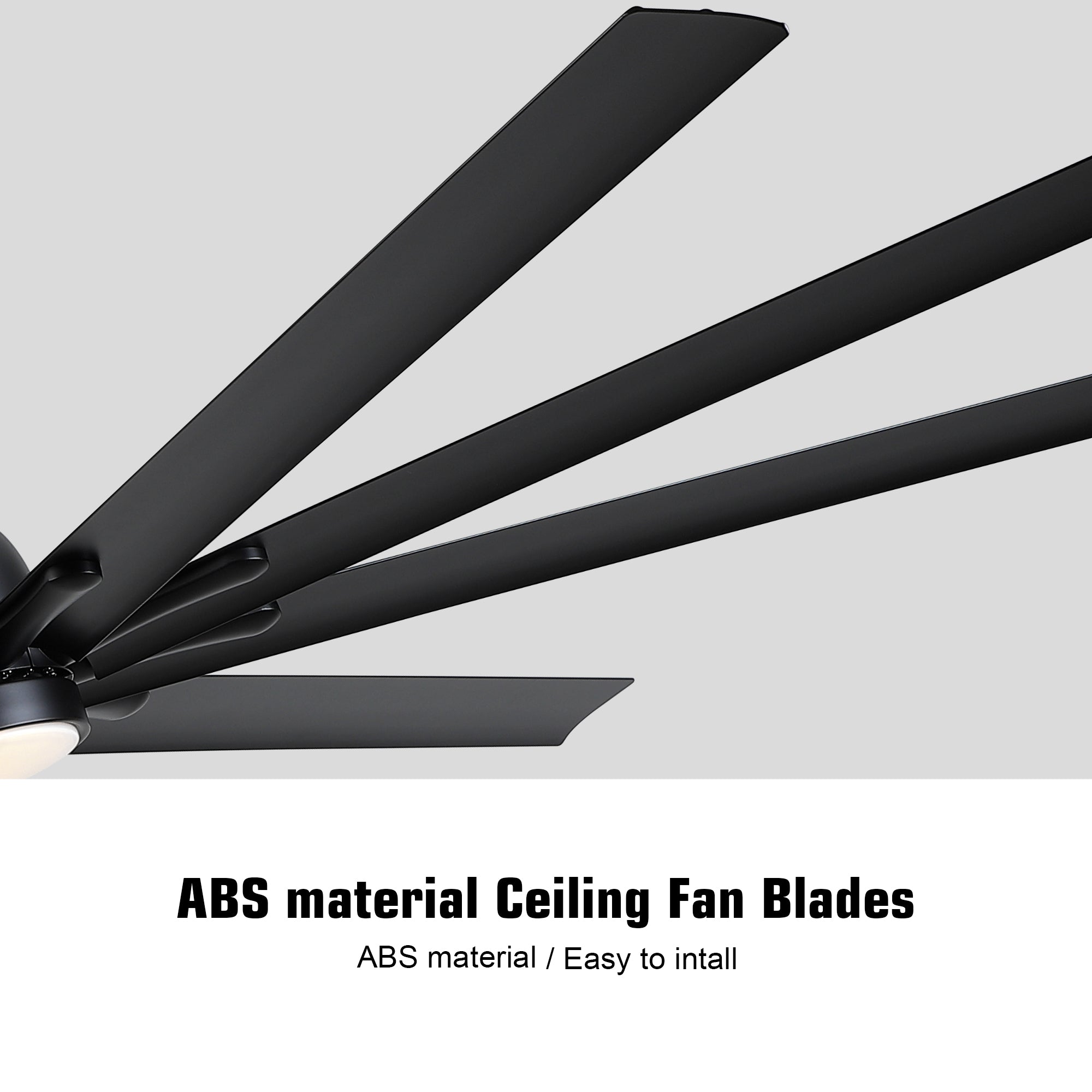 84-Inch Black Ceiling Fan Remote