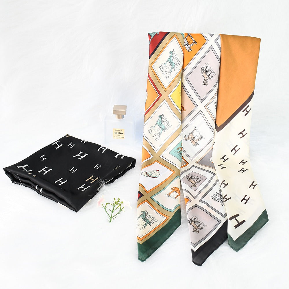 Silk Scarf Women&