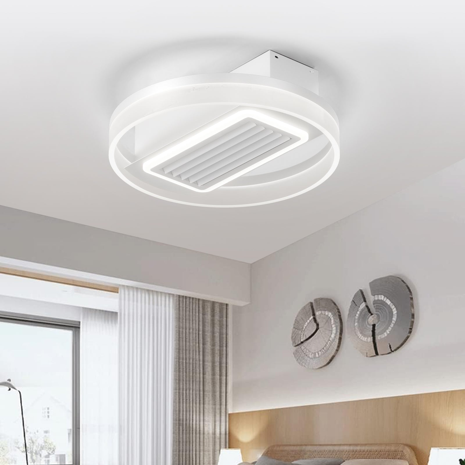 Bladeless LED Fan Lamp II