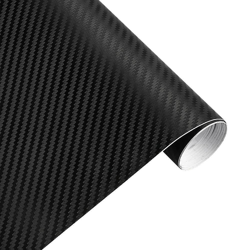127*20CM 3D Auto Carbon Fiber Vinyl Film Carbon Car Stickers Decal Car Styling