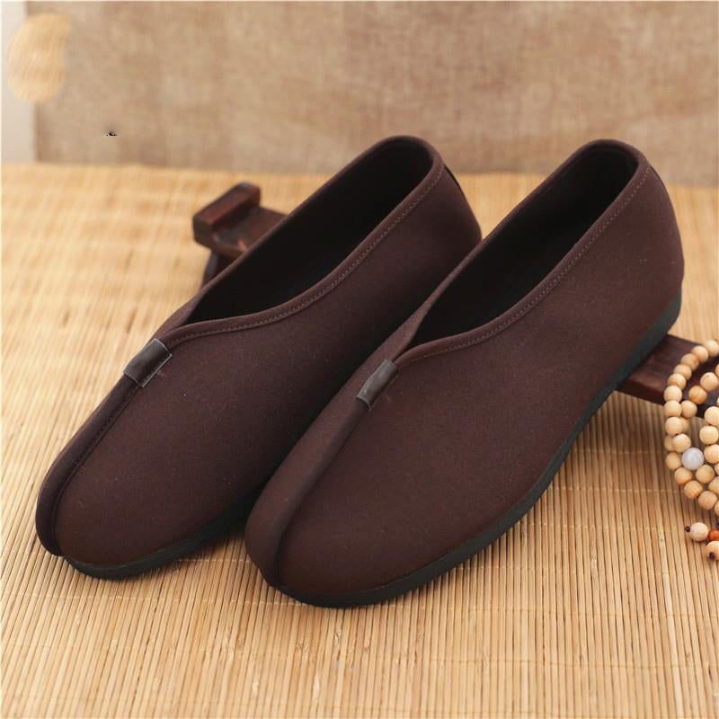 Monk Shoes Single Shoes Arhat Shoes Men&
