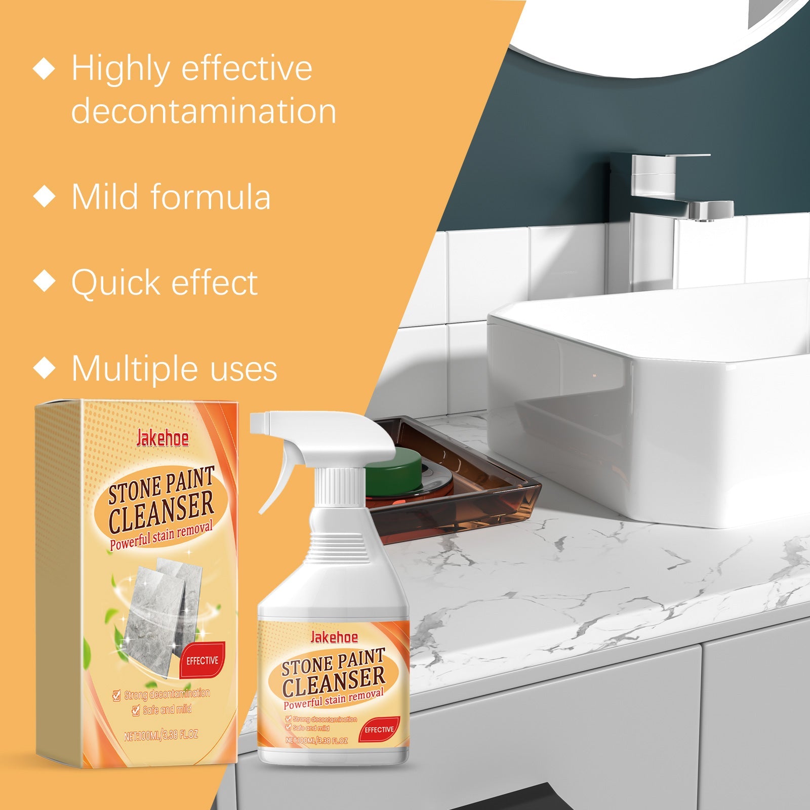 Stone Paint Polish Cleaner