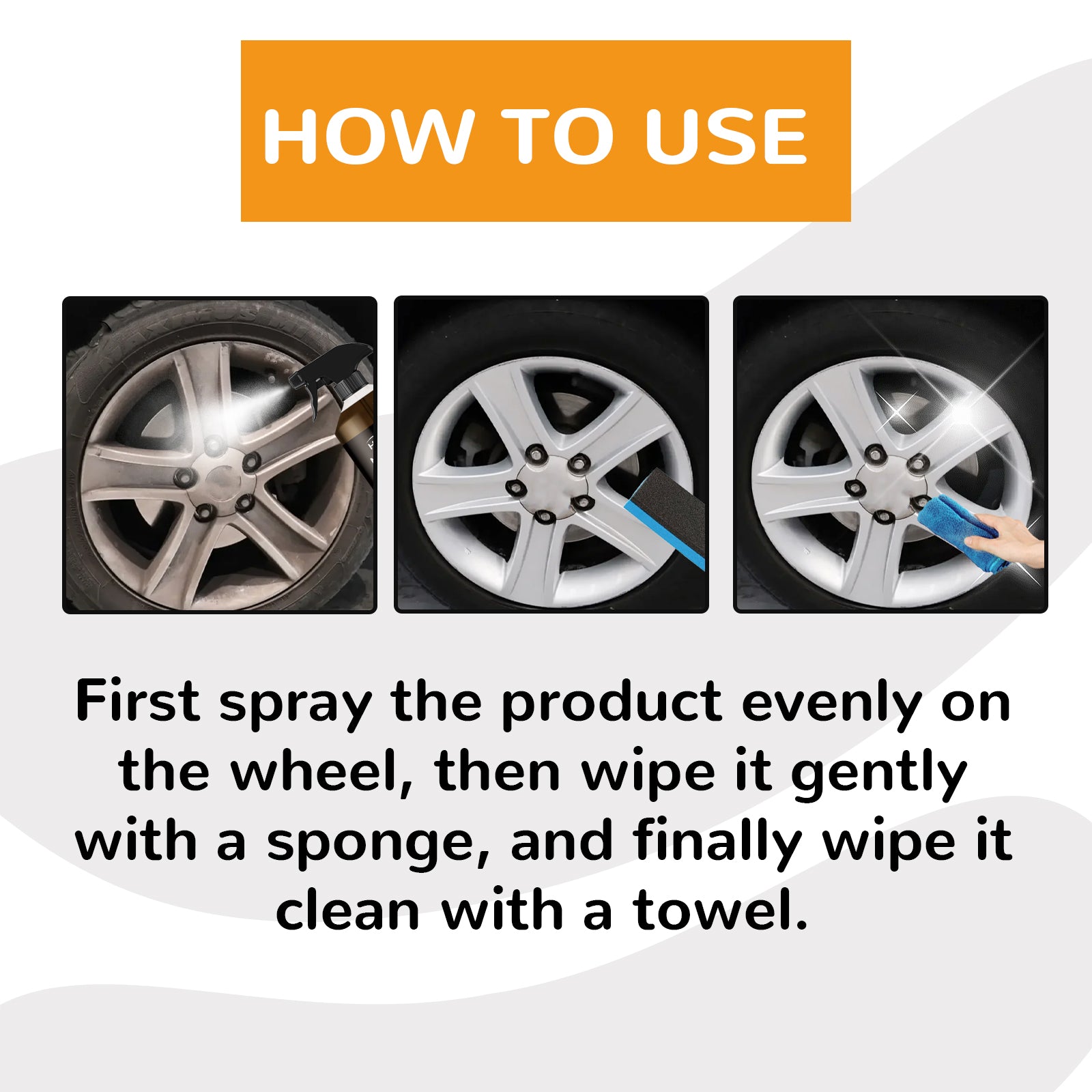 Non-Acid Wheel Hub Cleaner