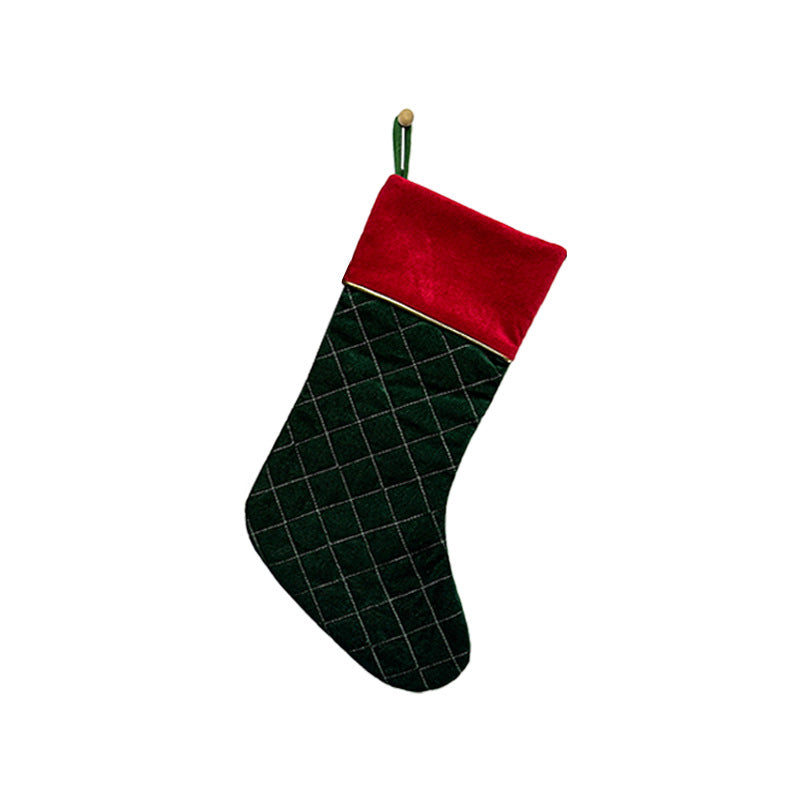Christmas Socks Decorations Pet Christmas Fireplace Christmas Tree Pendant Gift Bag Socks