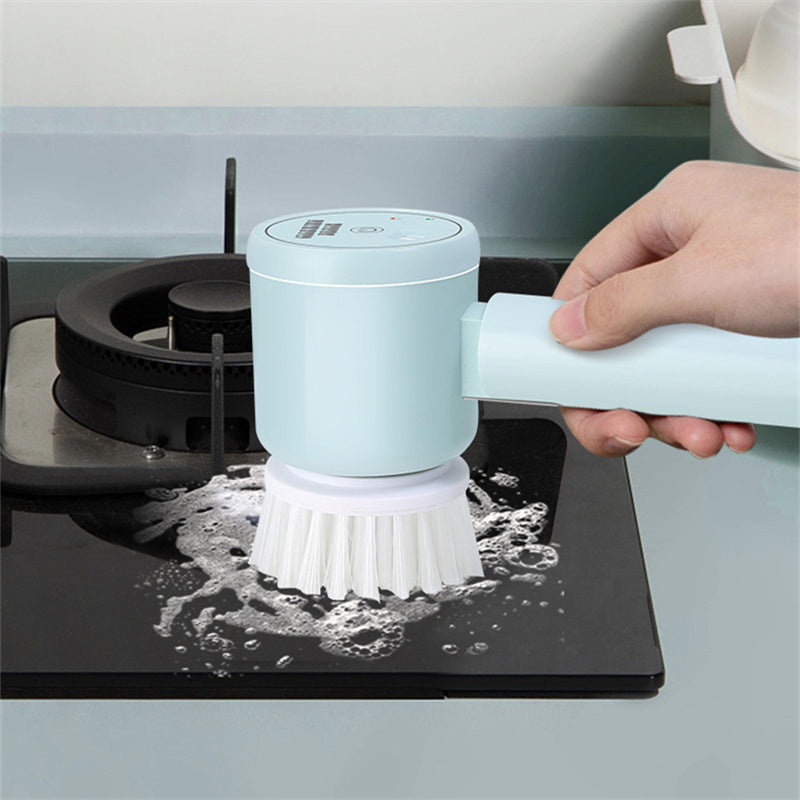 Multifunctional Handheld Wireless Electric Cleaning Brush Dishwashing Electric Brush